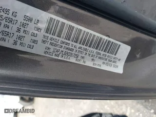 2019 Jeep Cherokee Latitude Plus with VIN 1C4PJMLB2KD317256, listed as a IAAI auction lot 41723541 with 61,322 mi miles. Bid and sale history available at carsss.com. Image 9.