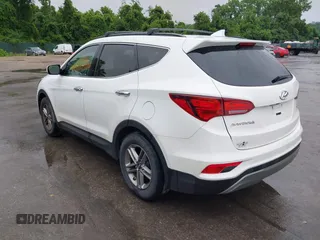 2017 Hyundai Santa Fe 2.4L with VIN 5XYZUDLB0HG397831, listed as a IAAI auction lot 42496341 with 96,333 mi miles and . Bid and sale history available at DreamBid. Image 3.