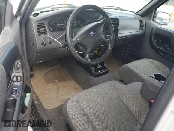 2002 Ford Ranger XL Fleet with VIN 1FTYR44U42TA55243, listed as a Copart auction lot 57310015 with 135,974 mi miles and Salvage title. Bid and sale history available at DreamBid. Image 8.