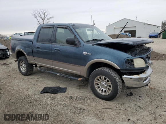 2001 Ford F-150 XLT z VIN 1FTRW08L01KA44087, wystawiony jako Copart lot #62898235 z przebiegiem Nie podano mil oraz Nie do naprawy • Non repairable. Historia ofert i sprzedaży dostępna na DreamBid. Obrazek 4.
