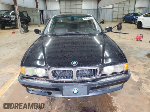 2000 BMW 7 Series 740iL with VIN WBAGH8340YDP10862, listed as a Copart auction lot 85434954 with 107,587 mi miles and Clean Title. Bid and sale history available at carsss.com. Image 5.