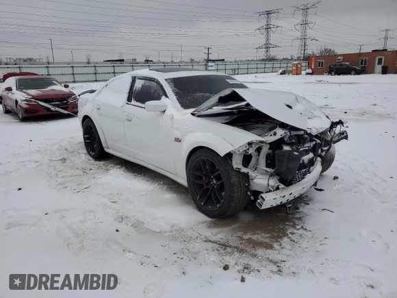 2020 Dodge Charger Scat Pack Widebody z VIN 2C3CDXGJ0LH180335, wystawiony jako Copart lot #44685545 z przebiegiem 45 579 mil mil oraz Szkoda całkowita • Salvage title. Historia ofert i sprzedaży dostępna na DreamBid. Obrazek 4.