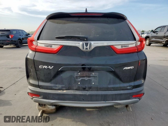 2019 Honda CR-V EX with VIN 5J6RW2H51KA021724, listed as a Copart auction lot 50596315 with 0 mi miles and Clean Title. Bid and sale history available at carsss.com. Image 6.