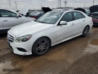 2015 Mercedes-Benz E-Class E 400 with VIN WDDHF6HBXFB112639, listed as a Copart auction lot 86073874 with 88,879 mi miles and Salvage Title. Bid and sale history available at carsss.com. Image 1.