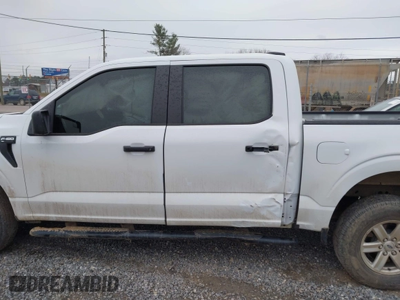 2023 Ford F-150 XL with VIN 1FTEW1EP7PFB06470, listed as a IAAI auction lot 41530858 with 17,715 mi miles. Bid and sale history available at carsss.com. Image 14.