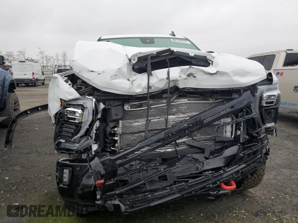 2025 Chevrolet Silverado 3500HD LT with VIN 2GC4KTEY5S1106818, listed as a Copart auction lot 86745374 with 3,342 mi miles and Salvage Title. Bid and sale history available at DreamBid. Image 5.