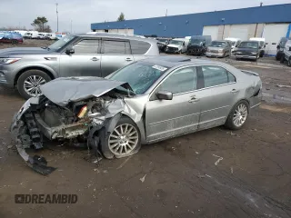 2009 Mercury Milan Premier with VIN 3MEHM081X9R635727, listed as a Copart auction lot 47093935 with 0 mi miles and Salvage Title. Bid and sale history available at carsss.com. Image 1.