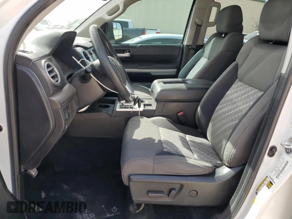2021 Toyota Tundra 2WD SR5 with VIN 5TFEY5F10MX297957, listed as a Copart auction lot 48405795 with 47,760 mi miles and Salvage Title. Bid and sale history available at carsss.com. Image 7.