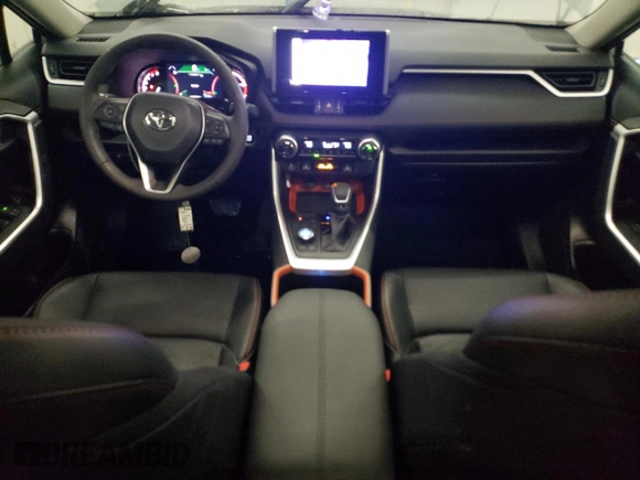 2023 Toyota RAV4 Adventure with VIN 2T3J1RFV4PW407477, listed as a Copart auction lot 89054295 with 27,389 mi miles and Salvage Title. Bid and sale history available at carsss.com. Image 8.