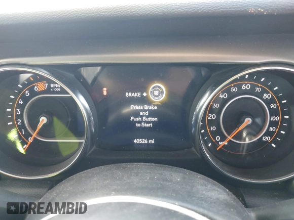 2021 Jeep Wrangler Unlimited Sport S with VIN 1C4HJXDN3MW681403, listed as a IAAI auction lot 41616298 with 40,526 mi miles and . Bid and sale history available at DreamBid. Image 7.