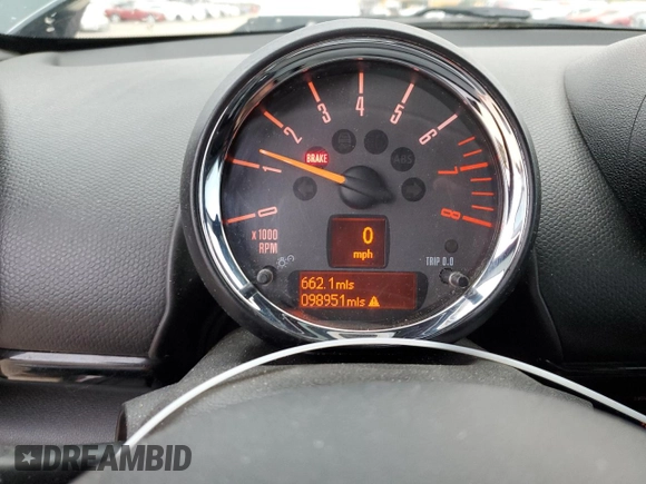 2016 MINI Countryman John Cooper Works with VIN WMWXD1C53GWS95325, listed as a Copart auction lot 77540424 with 98,951 mi miles and Salvage Title. Bid and sale history available at DreamBid. Image 9.