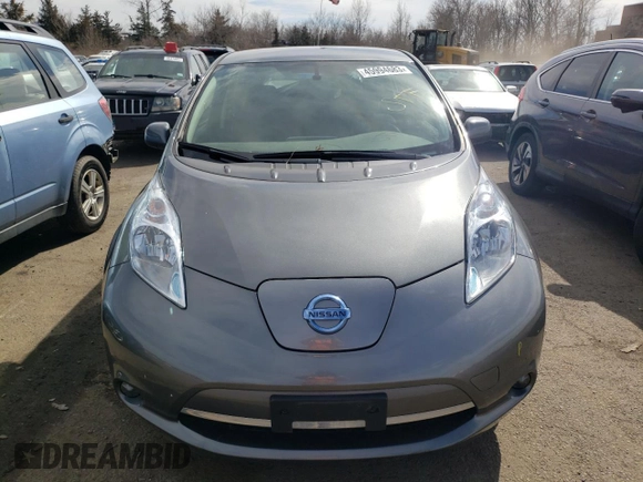 2017 Nissan LEAF SL with VIN 1N4BZ0CPXHC310552, listed as a Copart auction lot 45994683 with 45,270 mi miles. Bid and sale history available at carsss.com. Image 5.