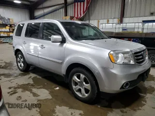 2012 Honda Pilot EX-L with VIN 5FNYF4H57CB041532, listed as a Copart auction lot 50322435 with 117,709 mi miles and Salvage Title. Bid and sale history available at DreamBid. Image 4.