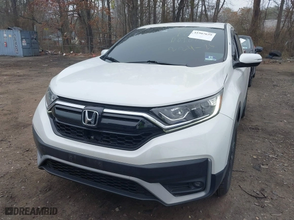 2020 Honda CR-V EX-L with VIN 5J6RW2H83LA017332, listed as a IAAI auction lot 41907639 with 51,613 mi miles. Bid and sale history available at carsss.com. Image 12.