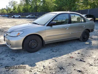 2004 Honda Civic LX z VIN 2HGES16664H532664, wystawiony jako Copart lot #56217645 z przebiegiem 163 407 mil mil oraz Szkoda całkowita • Salvage title. Historia ofert i sprzedaży dostępna na DreamBid. Obrazek 1.