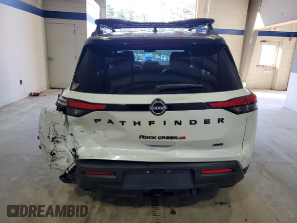 2023 Nissan Pathfinder SV с VIN 5N1DR3BD0PC203788, выставлен на аукционе Copart как лот 50522495 с пробегом 37 204 миль миль и Списание • Salvage title. История ставок и продаж доступна на DreamBid. Изображение 6.