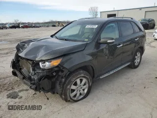 2011 Kia Sorento LX with VIN 5XYKT4A18BG171140, listed as a Copart auction lot 42165025 with 184,804 mi miles and Salvage Title. Bid and sale history available at carsss.com. Image 1.
