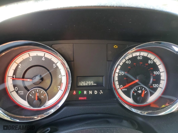 2012 Dodge Grand Caravan SXT with VIN 2C4RDGCG8CR395309, listed as a Copart auction lot 46191915 with 126,299 mi miles and Salvage Title. Bid and sale history available at carsss.com. Image 9.