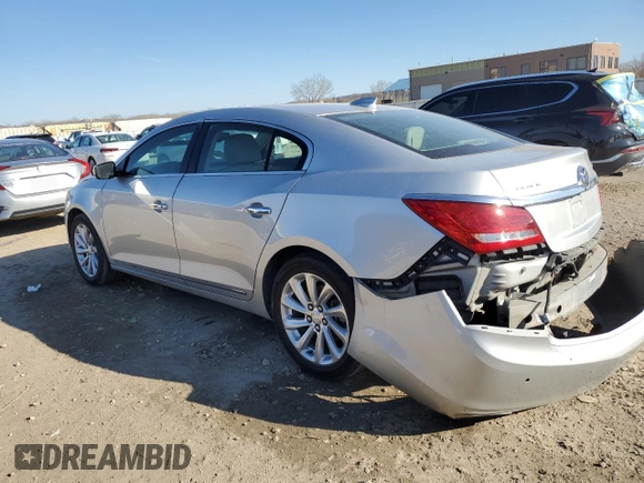 2016 Buick LaCrosse Leather with VIN 1G4GB5G32GF137093, listed as a Copart auction lot 49849075 with 170,282 mi miles and Salvage Title. Bid and sale history available at carsss.com. Image 2.