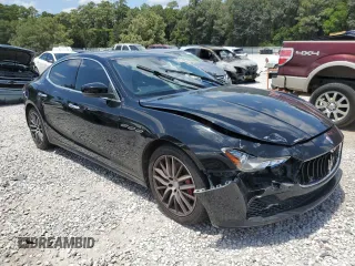 2017 Maserati Ghibli with VIN ZAM57XSA2H1247053, listed as a Copart auction lot 62134293 with 88,048 mi miles. Bid and sale history available at carsss.com. Image 4.