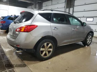 2009 Nissan Murano SL with VIN JN8AZ18WX9W145005, listed as a Copart auction lot 49650445 with 188,391 mi miles and Clean Title. Bid and sale history available at carsss.com. Image 3.
