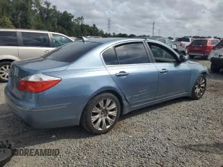 2009 Hyundai Genesis with VIN KMHGC46E19U033171, listed as a Copart auction lot 72803864 with 401,490 mi miles and Non Repairable. Bid and sale history available at carsss.com. Image 3.