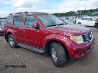 2007 Nissan Pathfinder SE with VIN 5N1AR18W67C633809, listed as a IAAI auction lot 40501744 with Not provided miles and . Bid and sale history available at DreamBid. Image 1.
