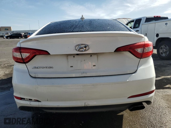 2017 Hyundai Sonata SE with VIN 5NPE24AF6HH454178, listed as a Copart auction lot 54942205 with 131,411 mi miles and Clean Title. Bid and sale history available at DreamBid. Image 6.