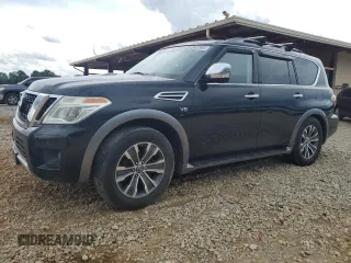 2017 Nissan Armada Platinum z VIN JN8AY2ND3H9003152, wystawiony jako Copart lot #60922905 z przebiegiem 129 348 mil mil oraz Czysty tytuł • Clean title. Historia ofert i sprzedaży dostępna na DreamBid. Obrazek 1.