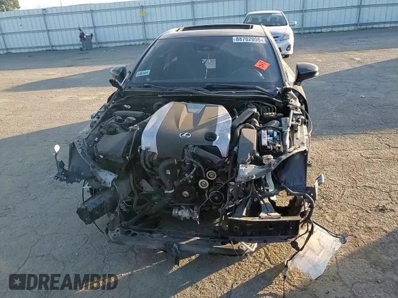 2017 Lexus IS 350 with VIN JTHBE1D27H5030444, listed as a Copart auction lot 88702055 with 160,405 mi miles and Salvage Title. Bid and sale history available at DreamBid. Image 11.