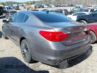 2015 Kia K900 Luxury z VIN KNALW4D41F6022155, wystawiony jako IAAI lot #41599099 z przebiegiem 71 890 mil mil oraz . Historia ofert i sprzedaży dostępna na DreamBid. Obrazek 3.