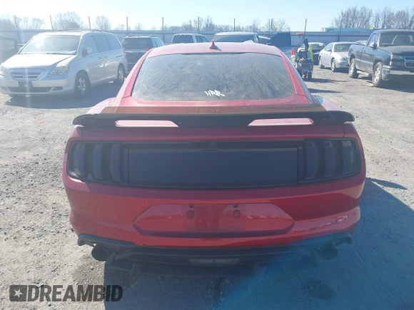 2023 Ford Mustang EcoBoost with VIN 1FA6P8TH9P5101062, listed as a IAAI auction lot 41689085 with 29,623 mi miles. Bid and sale history available at carsss.com. Image 17.