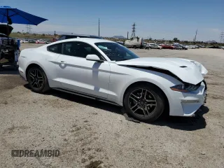 2023 Ford Mustang EcoBoost with VIN 1FA6P8THXP5110014, listed as a Copart auction lot 58758745 with 30,782 mi miles and Salvage title. Bid and sale history available at DreamBid. Image 4.