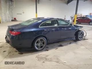 2019 Mercedes-Benz CLS with VIN WDD2J5KB7KA031427, listed as a Copart auction lot 75263124 with 80,592 mi miles and Salvage Title. Bid and sale history available at carsss.com. Image 3.