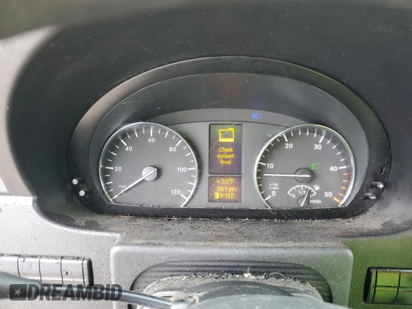 2011 Mercedes-Benz Sprinter with VIN WD3PF4CD0B5588033, listed as a Copart auction lot 45869255 with 241,977 mi miles and Salvage Title. Bid and sale history available at DreamBid. Image 9.