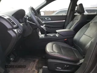 2018 Ford Explorer Sport with VIN 1FM5K8GT6JGA74154, listed as a Copart auction lot 47808035 with 61,974 mi miles and Salvage Title. Bid and sale history available at DreamBid. Image 7.