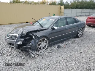 2007 Audi S8 z VIN WAUPN44E67N011785, wystawiony jako Copart lot #76303054 z przebiegiem Nie podano mil oraz Szkoda całkowita • Salvage title. Historia ofert i sprzedaży dostępna na DreamBid. Obrazek 1.