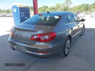 2012 Volkswagen CC Sport PZEV with VIN WVWMP7AN5CE500808, listed as a IAAI auction lot 41849450 with 132,611 mi miles. Bid and sale history available at carsss.com. Image 4.