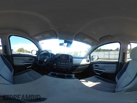 2023 Nissan Titan SV with VIN 1N6AA1EC6PN101712, listed as a IAAI auction lot 40206621 with 50,210 mi miles and . Bid and sale history available at DreamBid. Image 19.