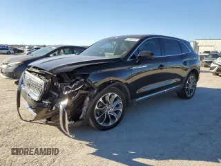 2022 Lincoln Nautilus Reserve with VIN 2LMPJ8K91NBL18785, listed as a Copart auction lot 47063145 with Not provided miles and Salvage title. Bid and sale history available at DreamBid. Image 1.