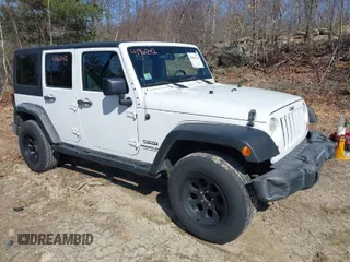 2011 Jeep Wrangler Unlimited Sport with VIN 1J4BA3H15BL599106, listed as a IAAI auction lot 41961242 with 89,230 mi miles. Bid and sale history available at carsss.com. Image 1.