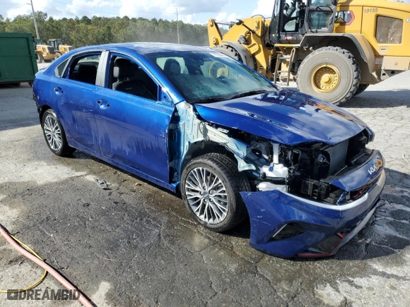 2024 Kia Forte GT-Line with VIN 3KPF54ADXRE812530, listed as a Copart auction lot 78750914 with 6,049 mi miles and Salvage Title. Bid and sale history available at carsss.com. Image 4.