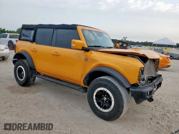 2021 Ford Bronco с VIN 1FMDE5DH6MLB02239, выставлен на аукционе Copart как лот 55315985 с пробегом 36 310 миль миль и На запчасти • Non repairable. История ставок и продаж доступна на DreamBid. Изображение 4.
