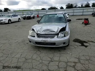 2000 Honda Civic VP with VIN 2HGEJ6611YH597755, listed as a Copart auction lot 50667365 with 192,167 mi miles and Salvage Title. Bid and sale history available at carsss.com. Image 10.