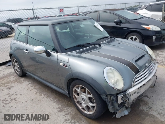 2006 MINI Hardtop S with VIN WMWRE33546TJ40154, listed as a IAAI auction lot 41924257 with 109,158 mi miles and . Bid and sale history available at DreamBid. Image 1.