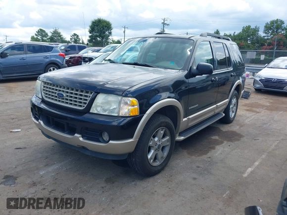 2005 Ford Explorer Eddie Bauer z VIN 1FMZU74K15UB12477, wystawiony jako IAAI lot #42779084 z przebiegiem 229 127 mil mil oraz . Historia ofert i sprzedaży dostępna na DreamBid. Obrazek 2.
