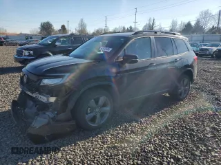 2019 Honda Passport Touring z VIN 5FNYF8H92KB009029, wystawiony jako Copart lot #42933595 z przebiegiem 63 968 mil mil oraz Szkoda całkowita • Salvage title. Historia ofert i sprzedaży dostępna na DreamBid. Obrazek 1.