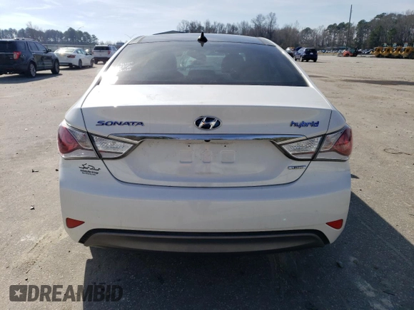 2015 Hyundai Sonata Hybrid Limited with VIN KMHEC4A43FA108407, listed as a Copart auction lot 40350143 with 127,631 mi miles. Bid and sale history available at carsss.com. Image 6.