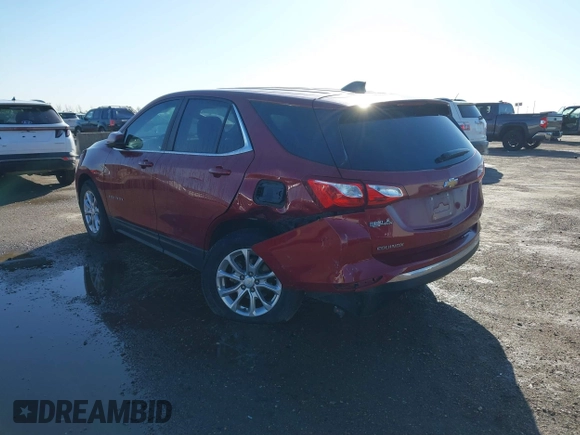 2021 Chevrolet Equinox LT with VIN 2GNAXKEV0M6135676, listed as a IAAI auction lot 41718035 with 30,951 mi miles. Bid and sale history available at carsss.com. Image 3.