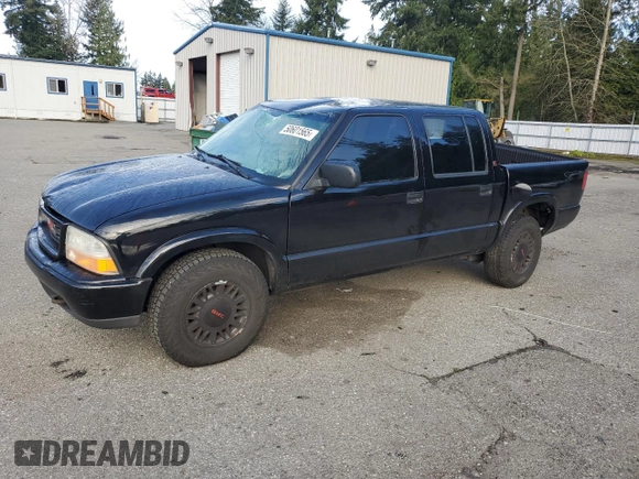 2001 GMC Sonoma SLS with VIN 1GTDT13W61K168519, listed as a Copart auction lot 50601565 with 0 mi miles and Salvage Title. Bid and sale history available at carsss.com. Image 1.